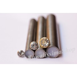 Punch for manual application rhinestone studs - 8mm / 10mm / 12mm