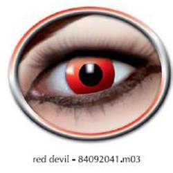 LENTI A CONTATTO red devil Eyecatcher cosplay carnevale halloween