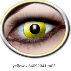 LENTI A CONTATTO yellow Eyecatcher cosplay carnevale halloween