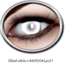 LENTI A CONTATTO blind white Eyecatcher cosplay carnevale halloween