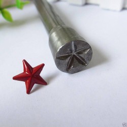 Punch for manual application studs STAR TIP 13mm