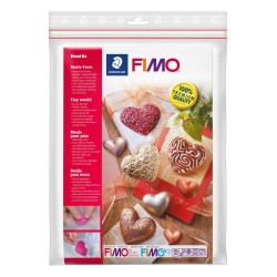 FIMO accessori atrezzi stampo in plastica a tema con 8 cuori 8742 26 STAEDTLER