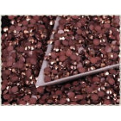 2g ca 310pz measure 3mm rhinestone brown iridescent paste Bijoux