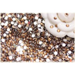 2g ca 310pz measure 3mm rhinestone brown transparent paste Bijoux