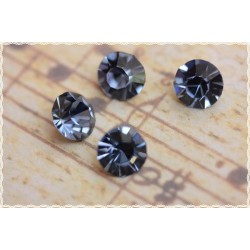 10pz Strass vetro 8mm cristalli taglio diamante carta da zucchero lucentissimi