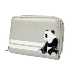 TRUDI PASTEL PORTAFOGLIO GRIGIO PANDA