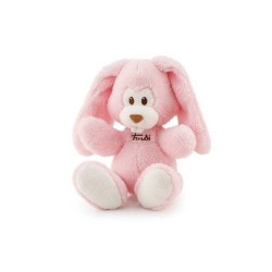 TRUDI Coniglio Rosa cremino taglia S Peluche 18128