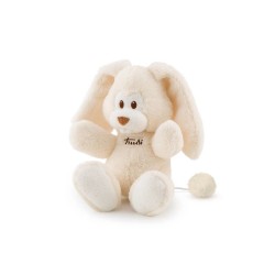 TRUDI Coniglio Carillon Avorio taglia S Peluche 18136