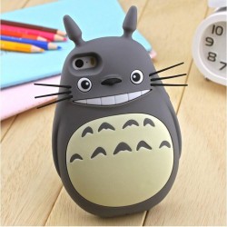 Cover soft TOTORO shaped rubber IPhone 4 -  4S - 5 and 6 - 6S