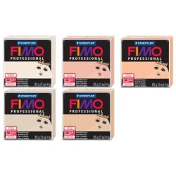 FIMO PROFESSIONAL DOLL ART STAEDTLER panetto 85 gr. COLORI A SCELTA