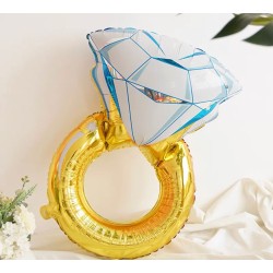 Engagement ring shaped inflatable balloon party decorations party