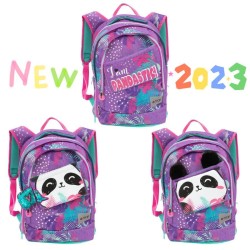 GIOCHI PREZIOSI Gopop ZAINO SCUOLA 2023/24 ROUND PANDASTIC zaino estensibile