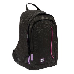 BACKPACK WAY OUT SMART extensible GIOCHI PREZIOSI color black + purple