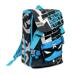 EXTENSIBLE SCHOOL BACKPACK Ninja new collection Gopop GIOCHI PREZIOSI